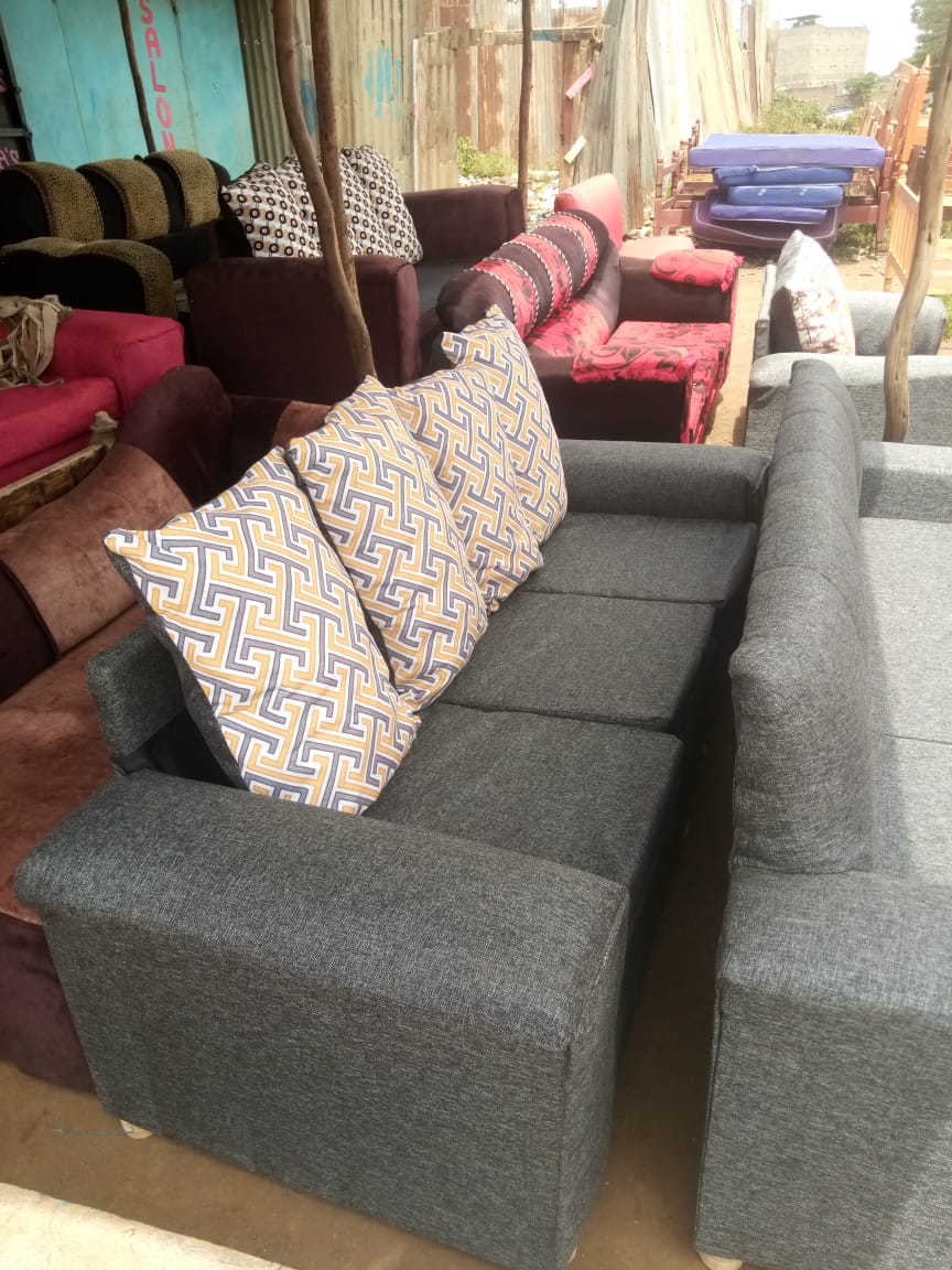 New High Quality Fabric 3 Seater Sofa Design