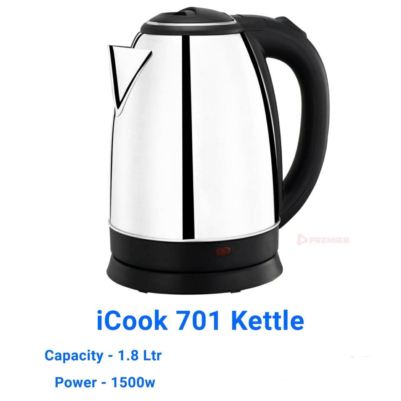 New iCook Kettle 701